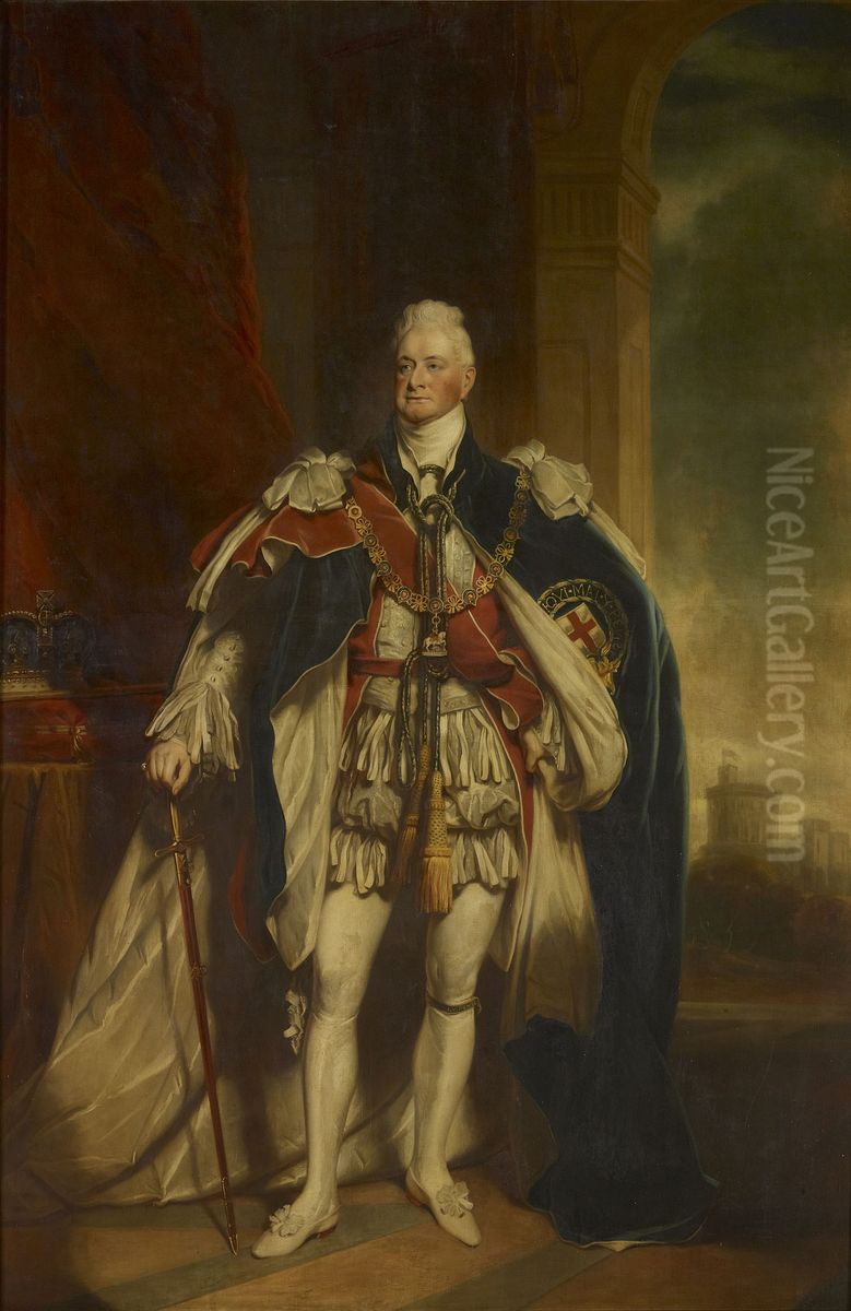 William IV (1765-1837) Oil Painting by Alexander Glasgow