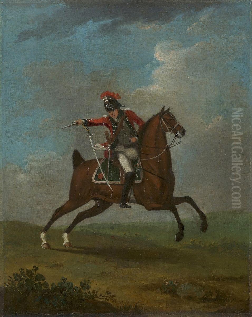 Private, 15th Light Dragoons Oil Painting by David Morier