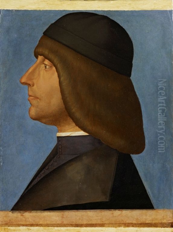 Portrait of a Man Oil Painting by Marco Palmezzano