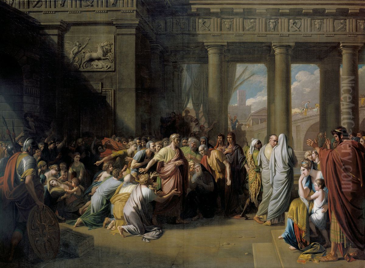 The Departure of Regulus Oil Painting by Benjamin West