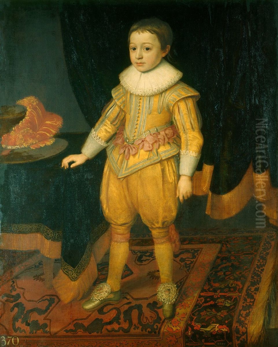 Prince Rupert (1619-1682) Oil Painting by Michiel Jansz. van Mierevelt