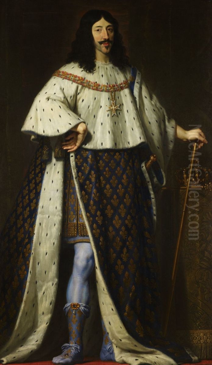 Louis XIII, King of France (1610-43) Oil Painting by Philippe de Champaigne Louis XIII, King of France (1610-43) Oil Painting by Philippe de Champaigne