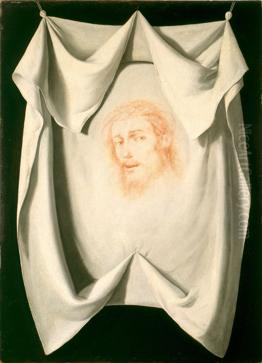 Veil of Veronica Oil Painting by Francisco De Zurbaran Veil of Veronica Oil Painting by Francisco De Zurbaran