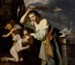 Venus Chastising Cupid