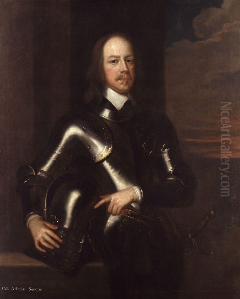 Adrian Scrope Oil Painting by Robert Walker