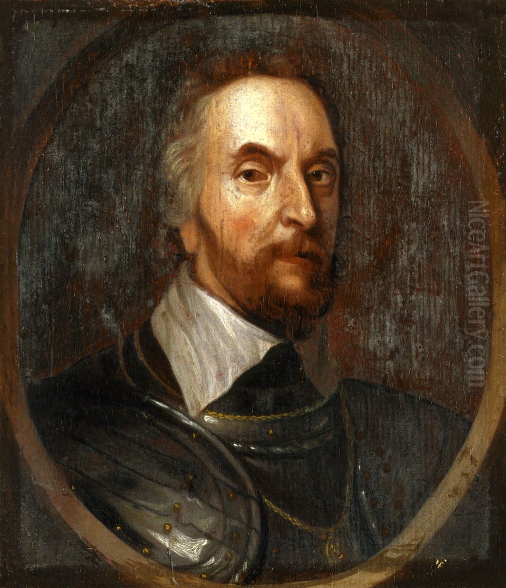Thomas Howard, 2nd Earl of Arundel and Surrey (copy after an original of c.1635) Oil Painting by Sir Anthony Van Dyck