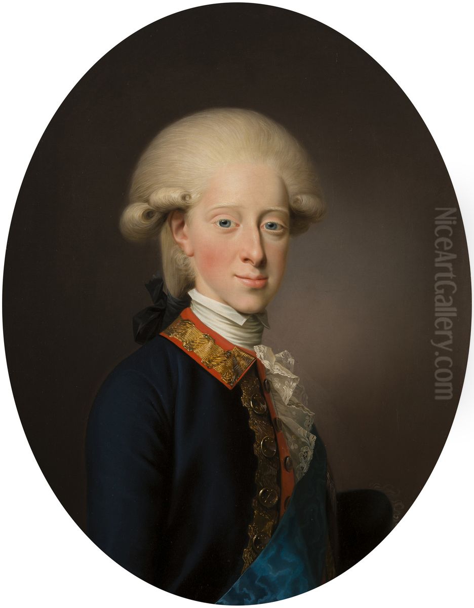 Frederik VI, King of Denmark (1768-1839) Oil Painting by Jens Juel