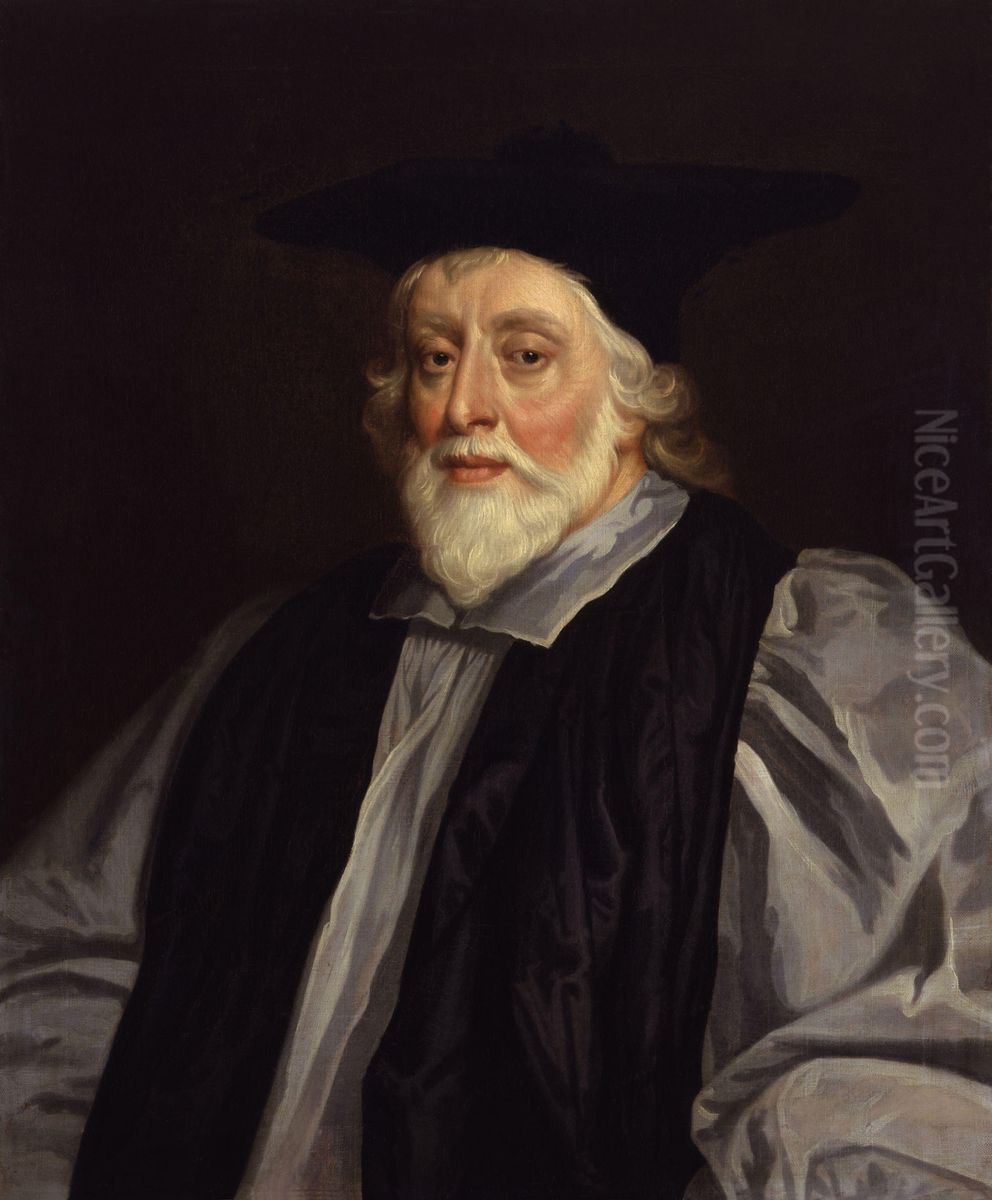 Humphrey Henchman (1592-1675) Oil Painting by Peter Lely