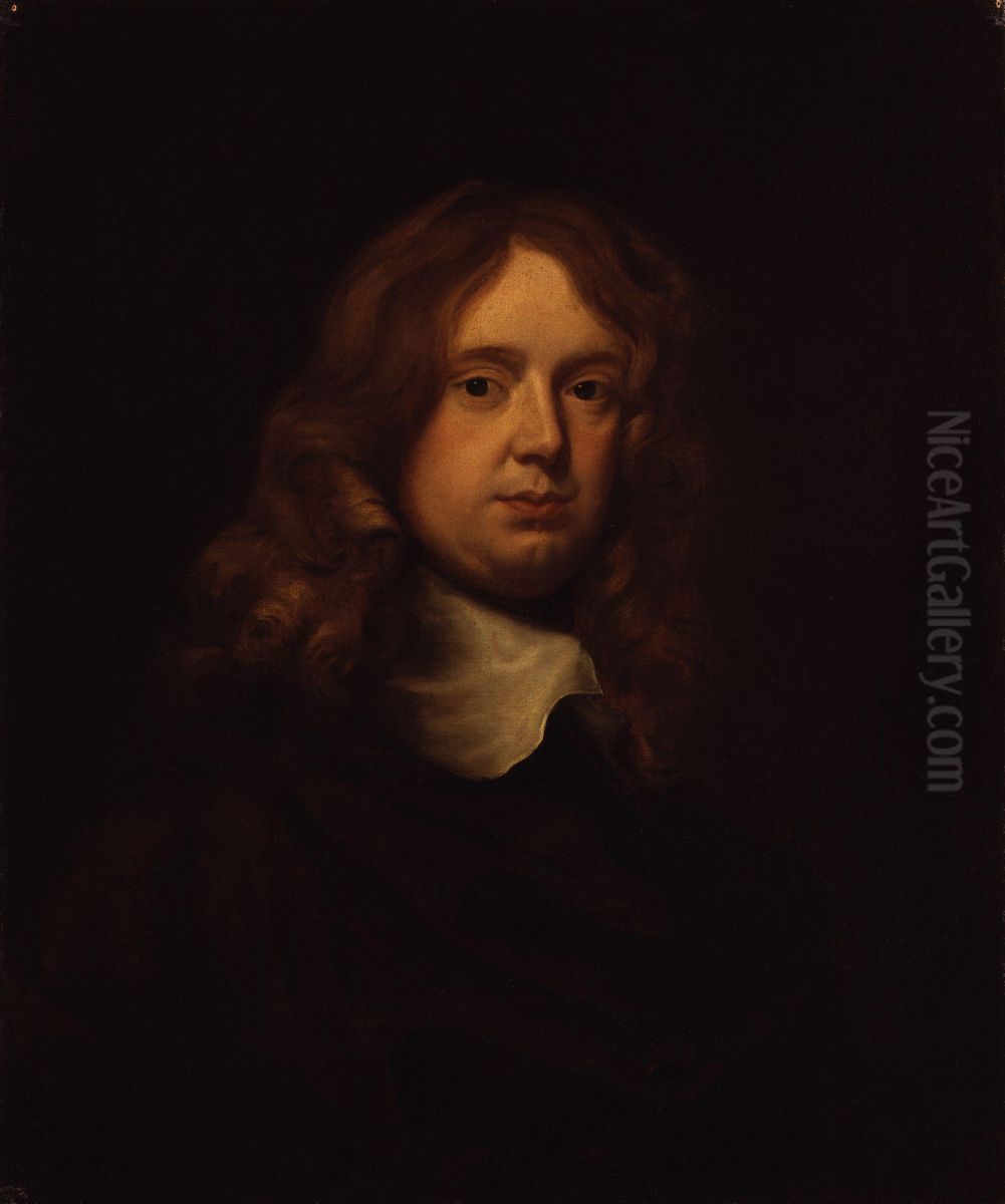 Abraham Cowley Oil Painting by Peter Lely