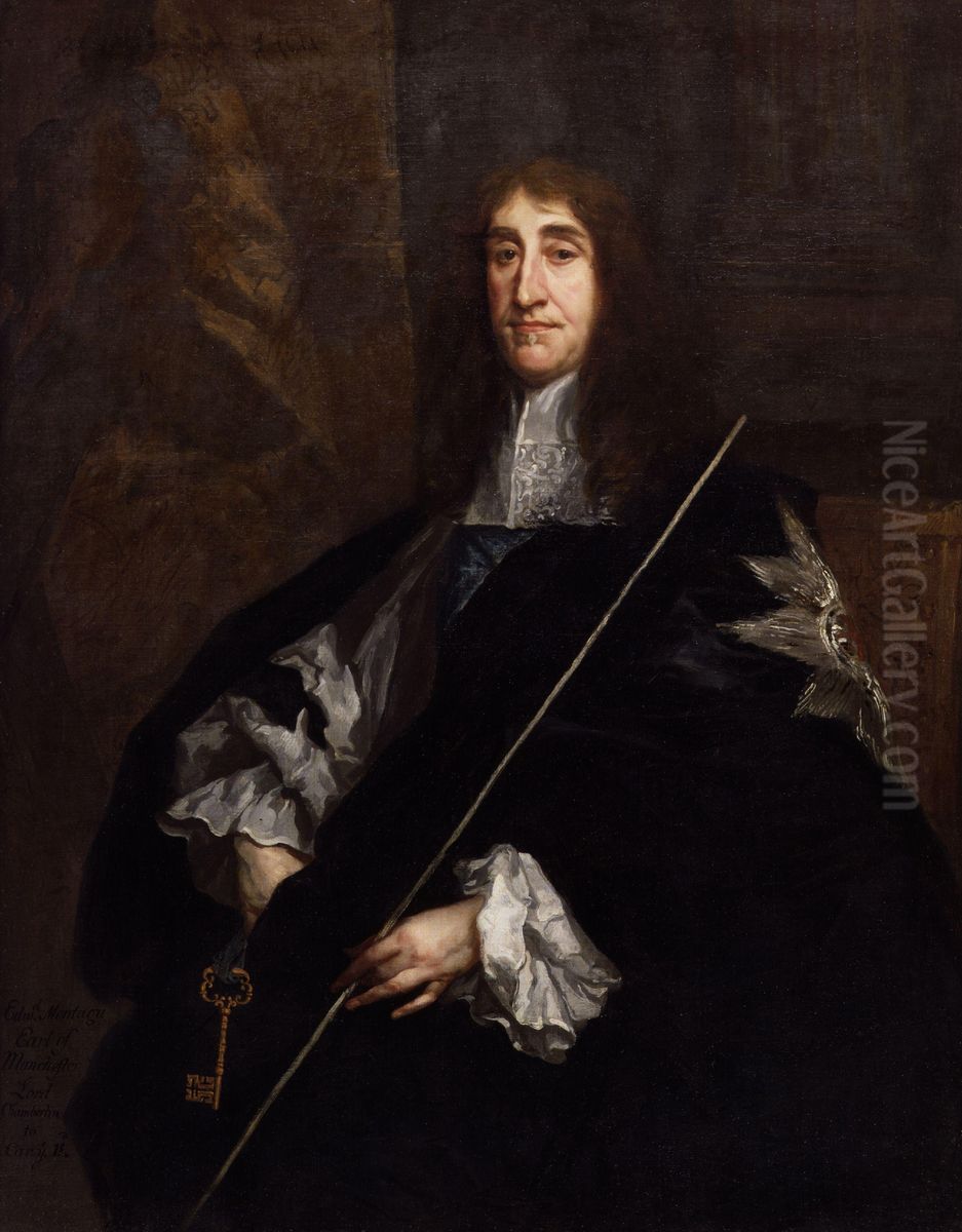 Edward Montagu, 2nd Earl of Manchester Oil Painting by Peter Lely