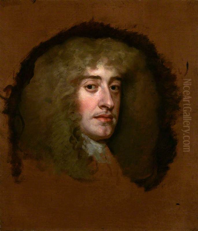 Portrait of James II of England (1633-1701) Oil Painting by Peter Lely