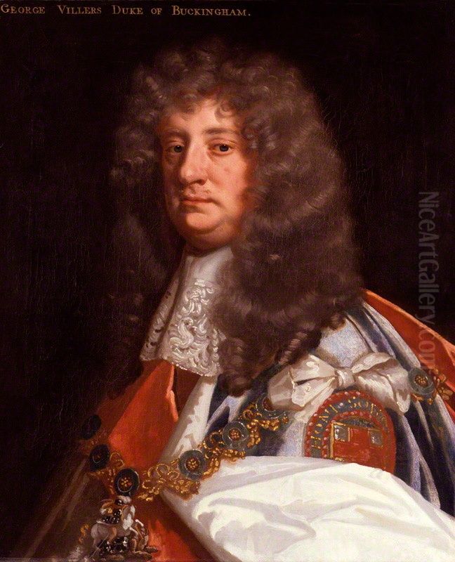 Portrait ofGeorge Villiers, 2nd Duke of Buckingham(1628-1687) Oil Painting by Peter Lely
