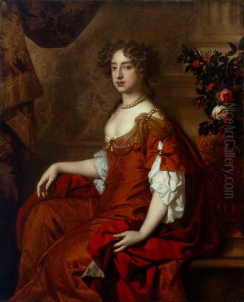 Queen Mary II Oil Painting by Peter Lely