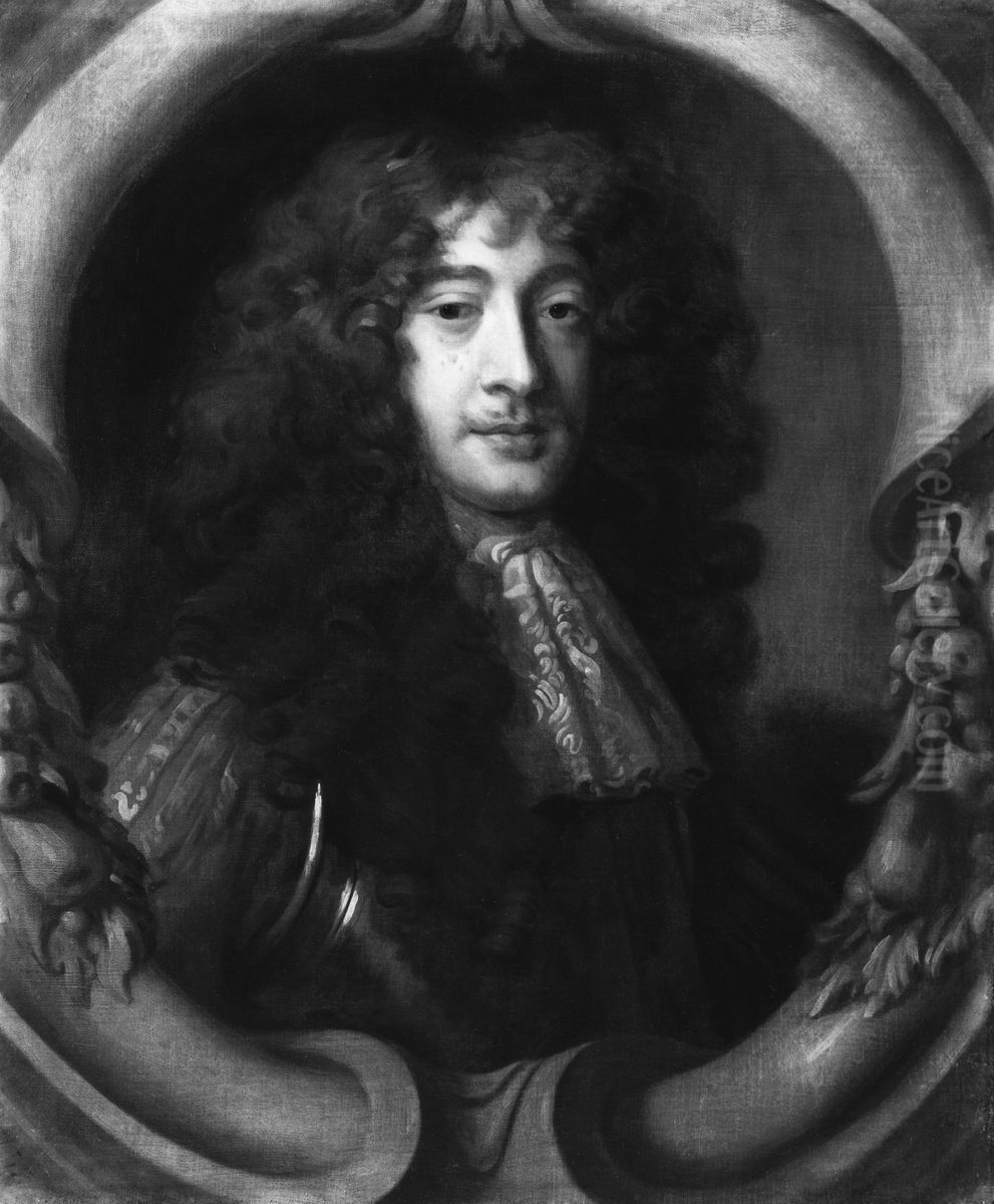 Possibly Henry Howard, 6th Duke of Norfolk (copy after an original of c.1680) Oil Painting by Peter Lely