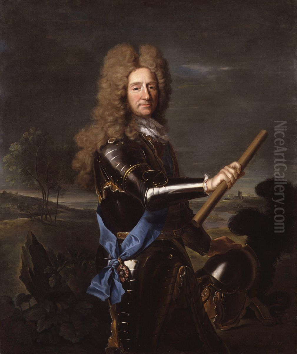 William Bentinck, 1st Earl of Portland Oil Painting by Hyacinthe Rigaud