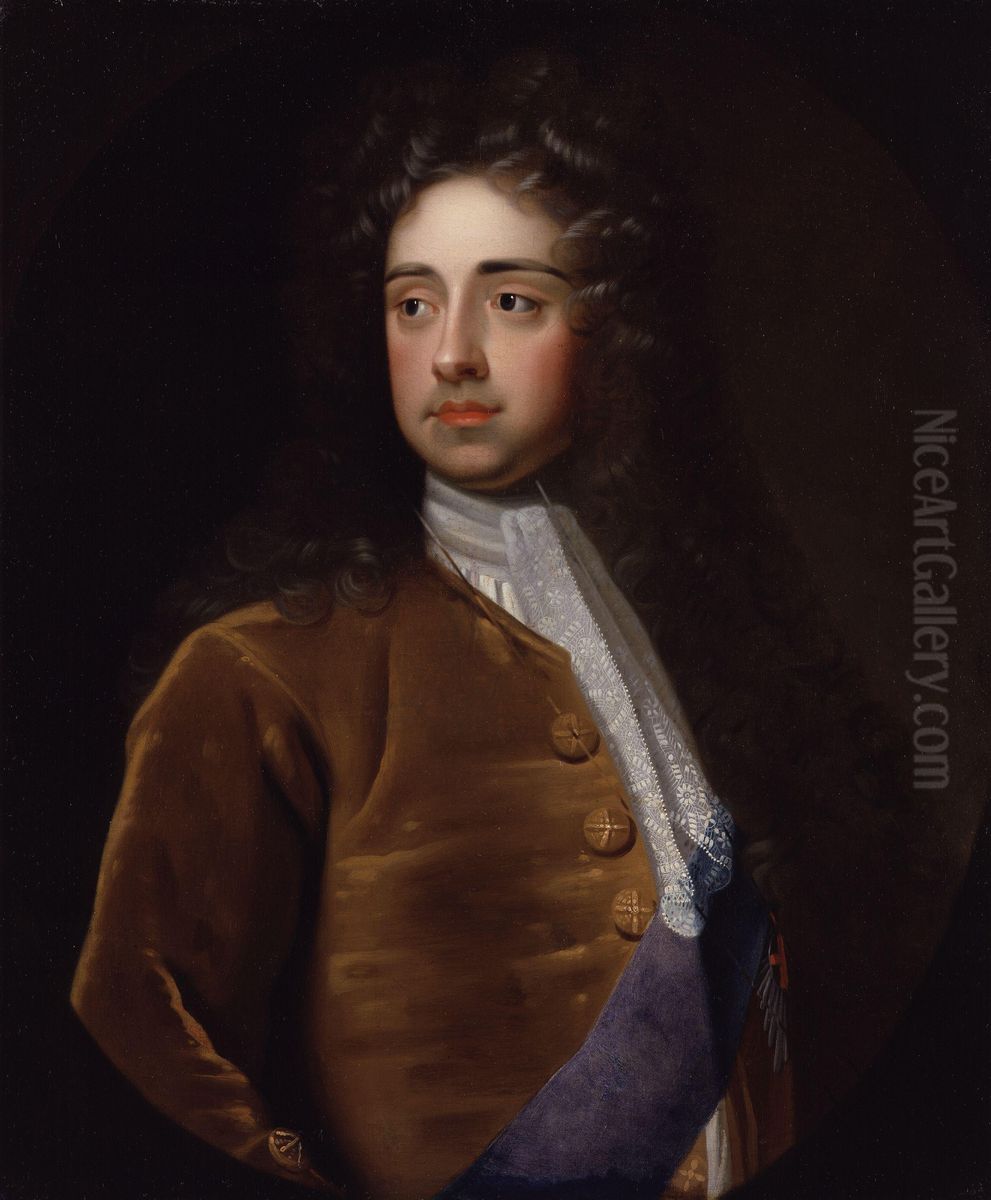 Charles Talbot, 1st Duke of Shrewsbury Oil Painting by Godfrey Kneller