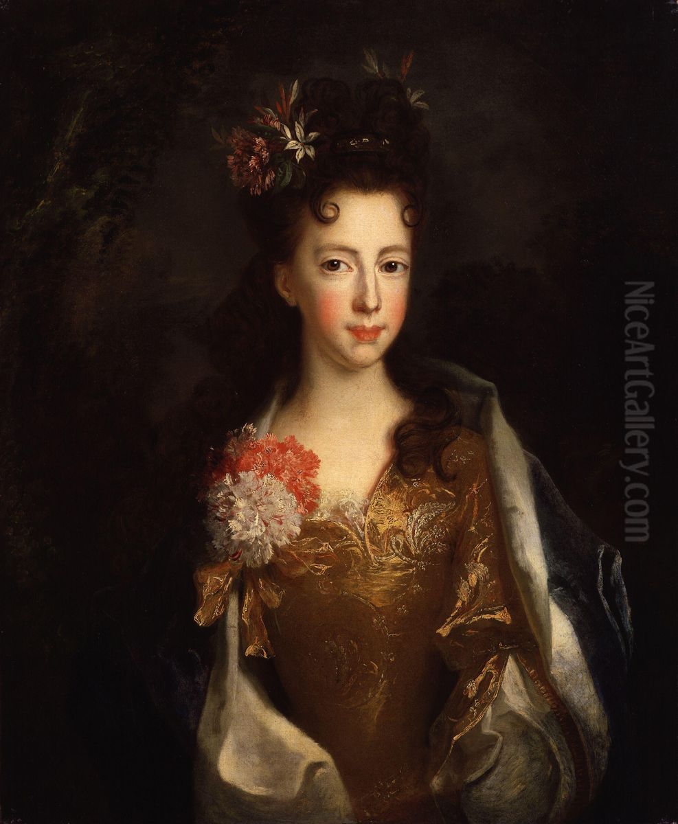Princess Louisa Maria Theresa Stuart Oil Painting by Alexis-Simon Belle