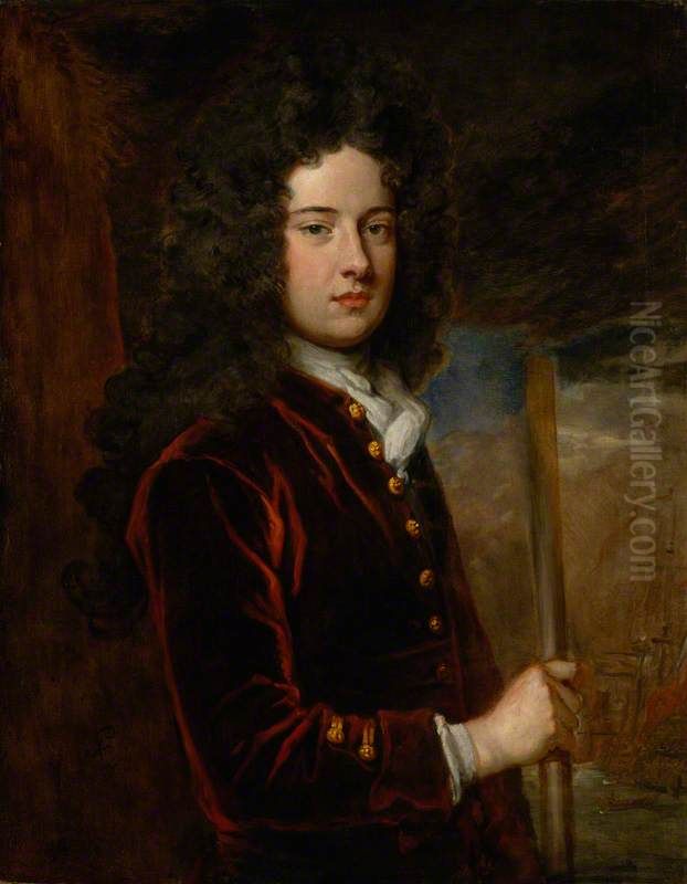 James Berkeley, 3rd Earl of Berkeley Oil Painting by Godfrey Kneller
