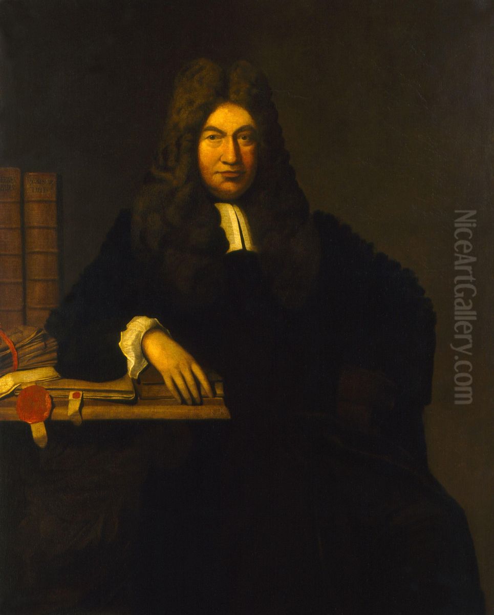 Sylvester Petyt Oil Painting by Richard van Bleeck