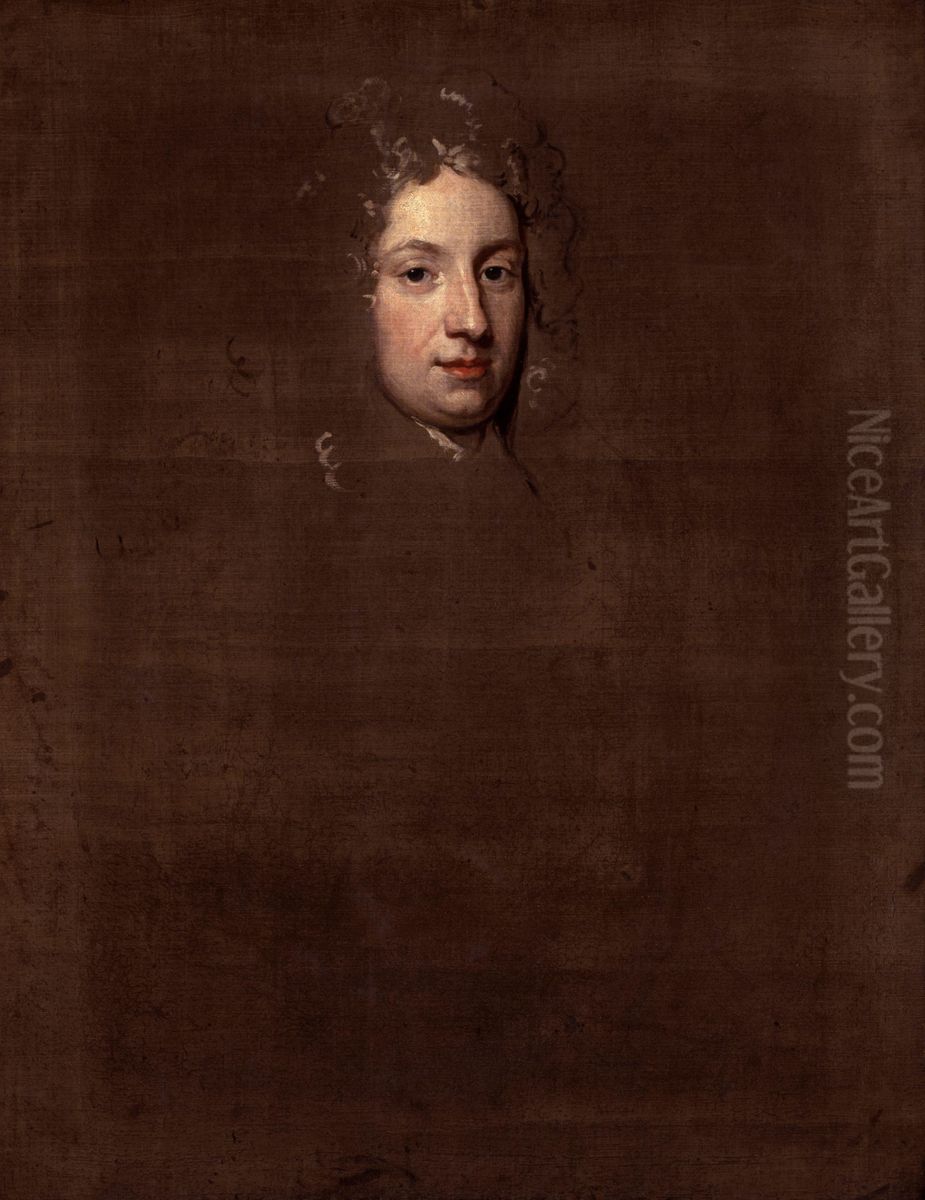 Portrait of Richard Boyle, 2nd Viscount Shannon (1674-1740) Oil Painting by Godfrey Kneller
