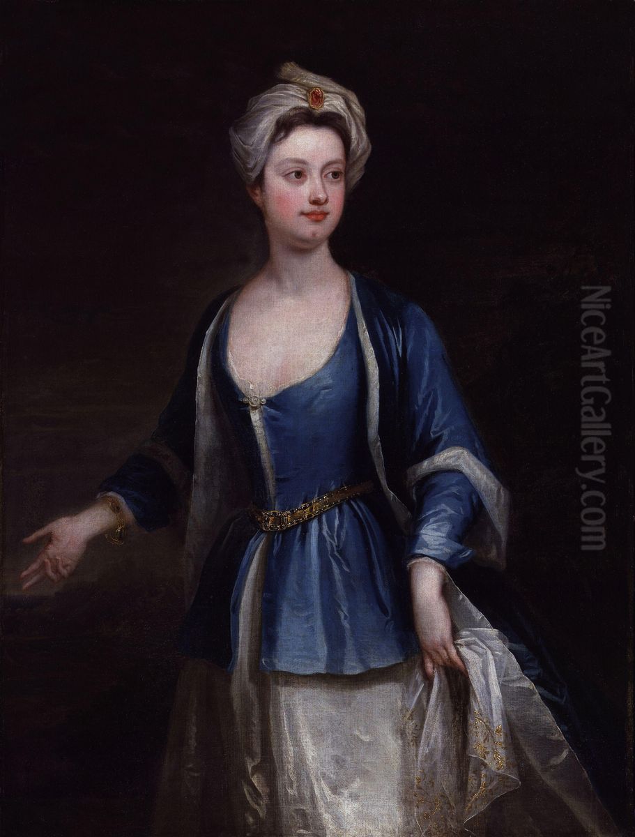 Probably Dorothy, Viscountess Townshend Oil Painting by Charles Jervas