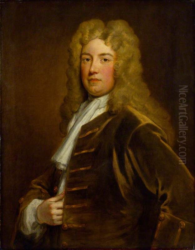 Robert Walpole, 1st Earl of Orford Oil Painting by Godfrey Kneller