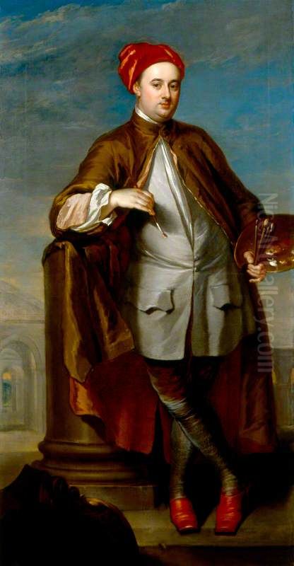 William Kent Oil Painting by William Aikman