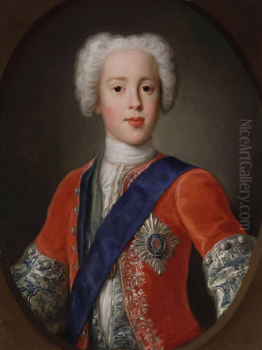 PrinceCharles Edward Stuart Oil Painting by Antonio David