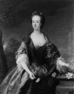 Portrait of Anne (nee Waller), Lady Stapylton (1718-1791)