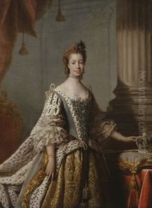 Portrait ofCharlotte of Mecklenburg-Strelitz(1744-1818)