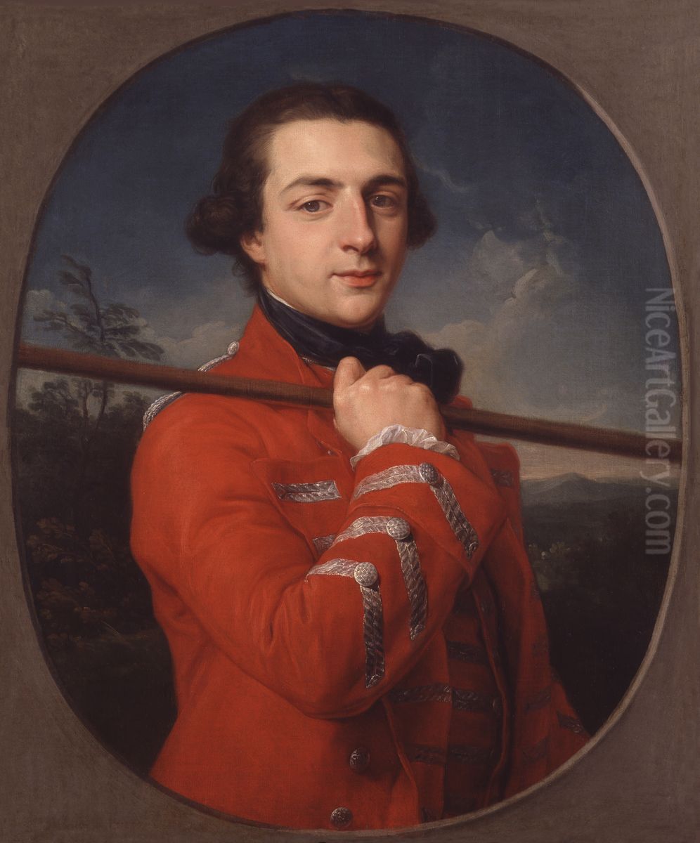 Augustus Henry Fitzroy, 3rd Duke of Grafton Oil Painting by Pompeo Batoni