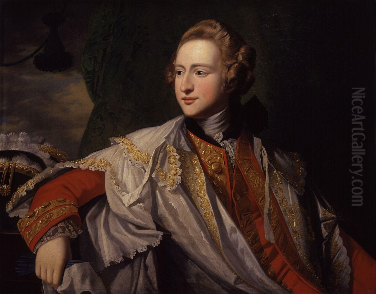 Francis Osborne, 5th Duke of Leeds Oil Painting by Benjamin West