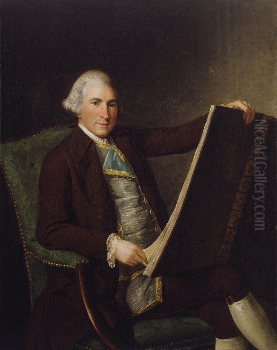 Robert Adam Oil Painting by George Willison