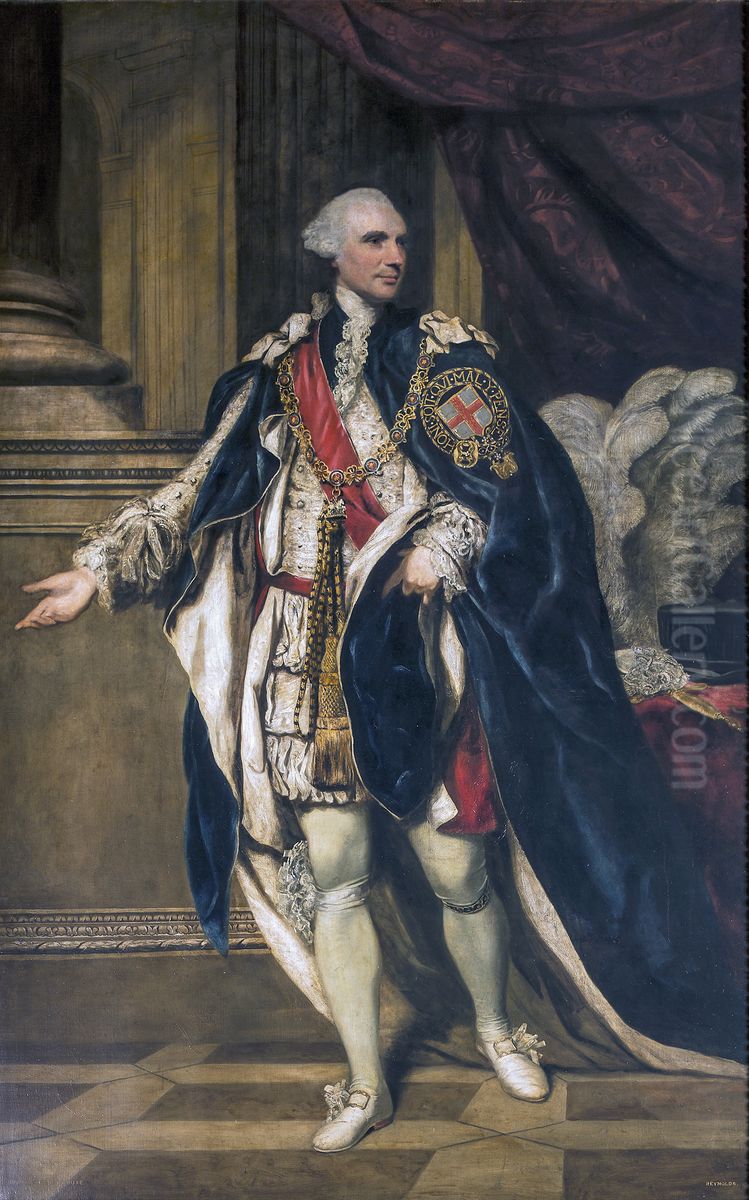 Portrait of John Stuart, 3rd Earl of Bute (1713-1792) Oil Painting by Of Sir Joshua Reynolds