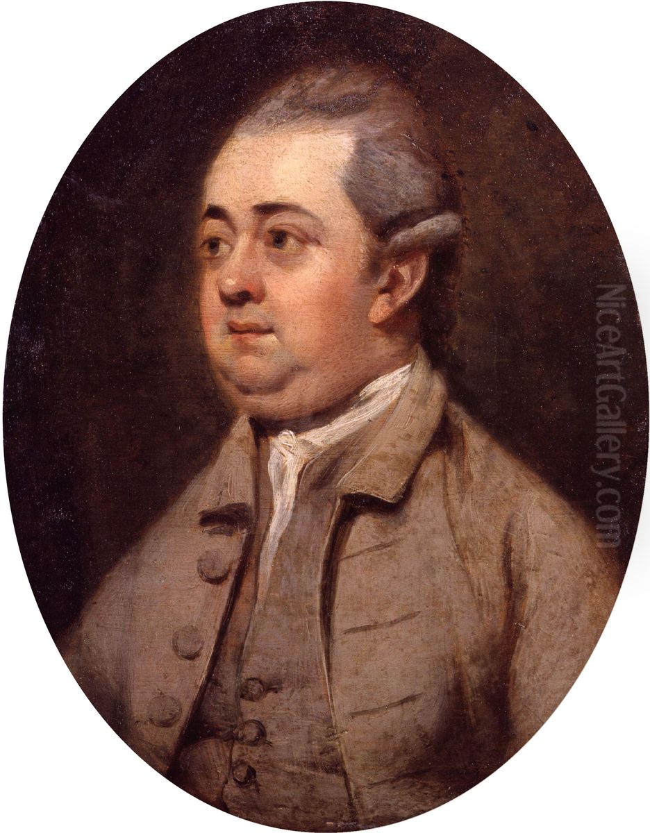 Edward Gibbon Oil Painting by Henry Walton