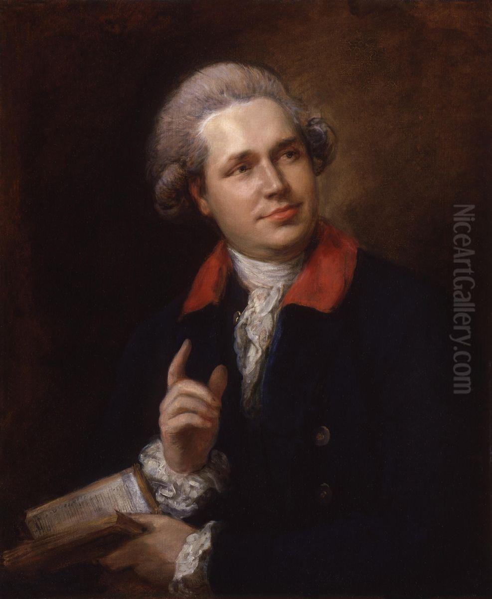 John Henderson Oil Painting by Thomas Gainsborough