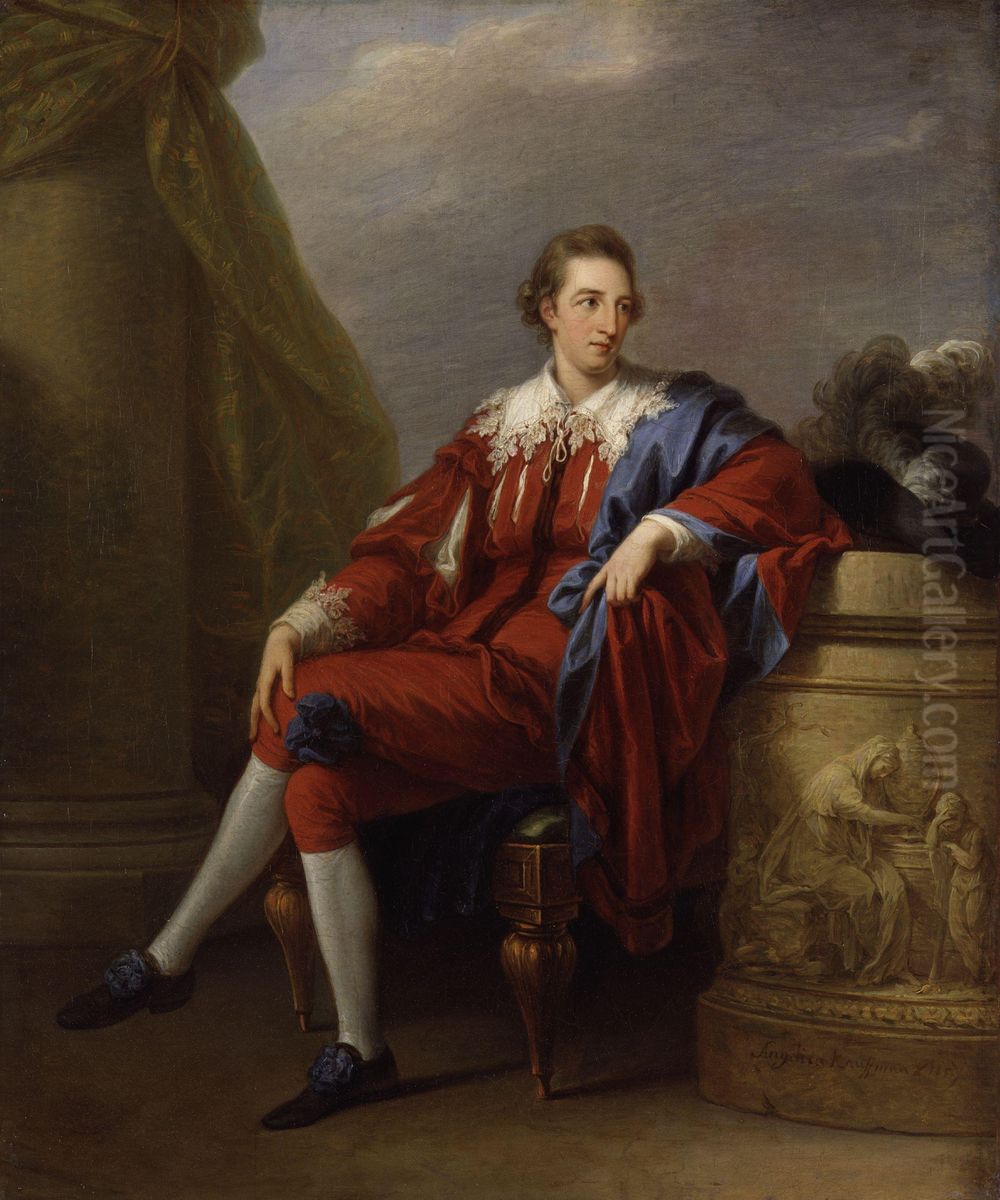 Portrait of John Simpson Oil Painting by Angelica Kauffmann