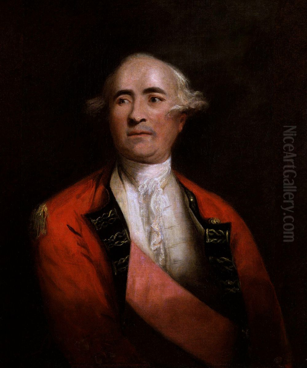 Sir Frederick Haldimand Oil Painting by Of Sir Joshua Reynolds