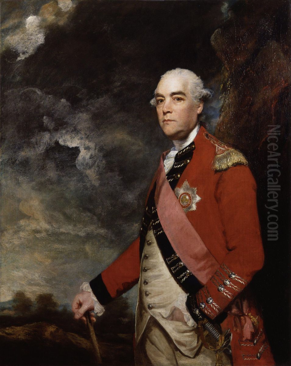 Portrait of Sir William Fawcett Oil Painting by Of Sir Joshua Reynolds