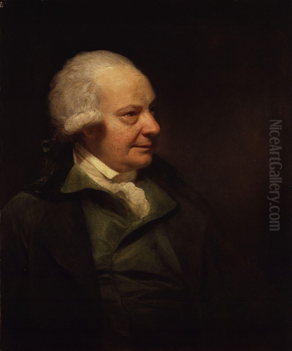 Paul Sandby Oil Painting by William Beechey