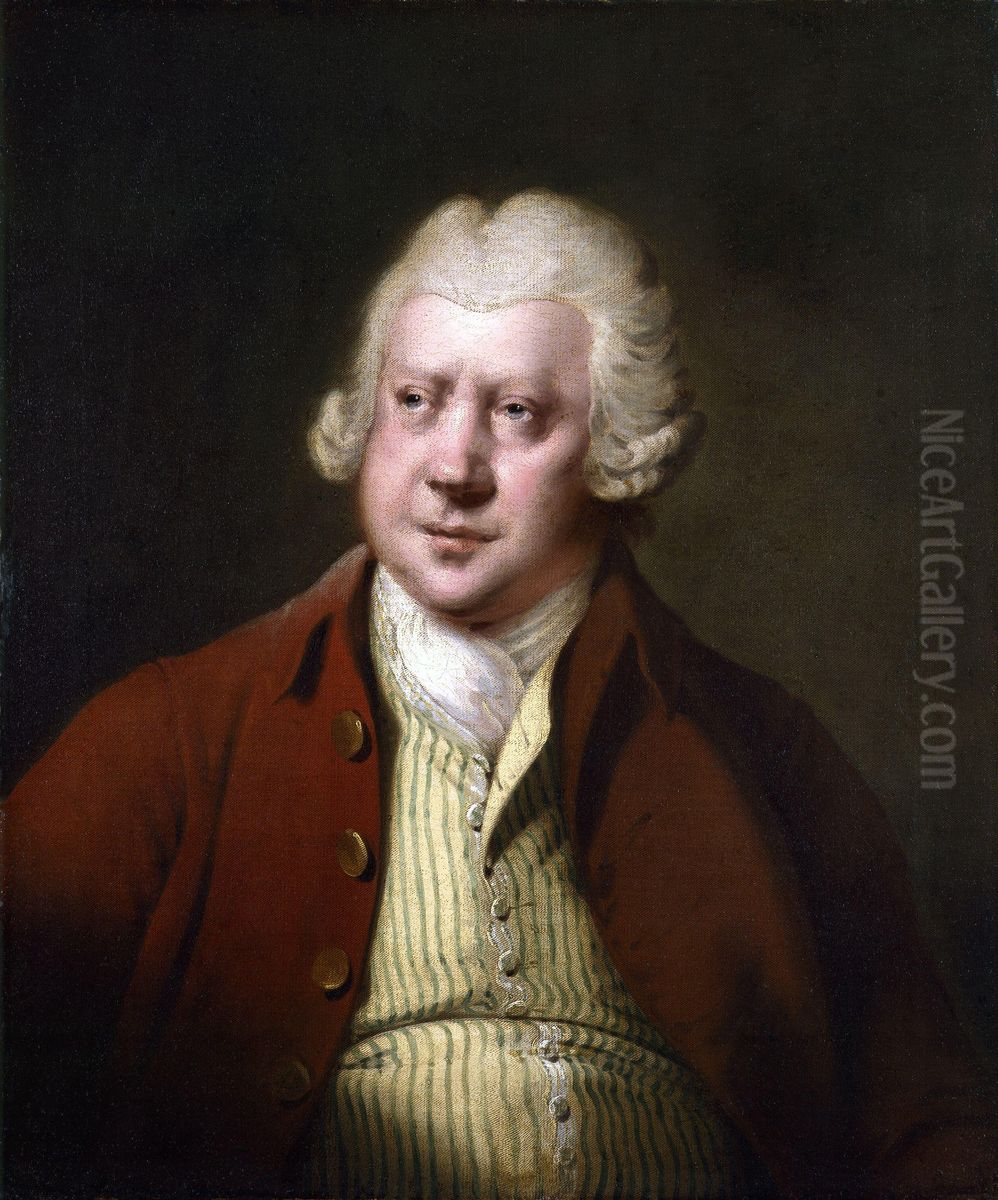Sir Richard Arkwright (copy after an original of 1789-1790) Oil Painting by Joseph Wright of Derby