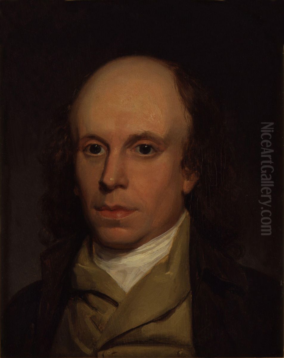 John Flaxman Oil Painting by Henry Howard