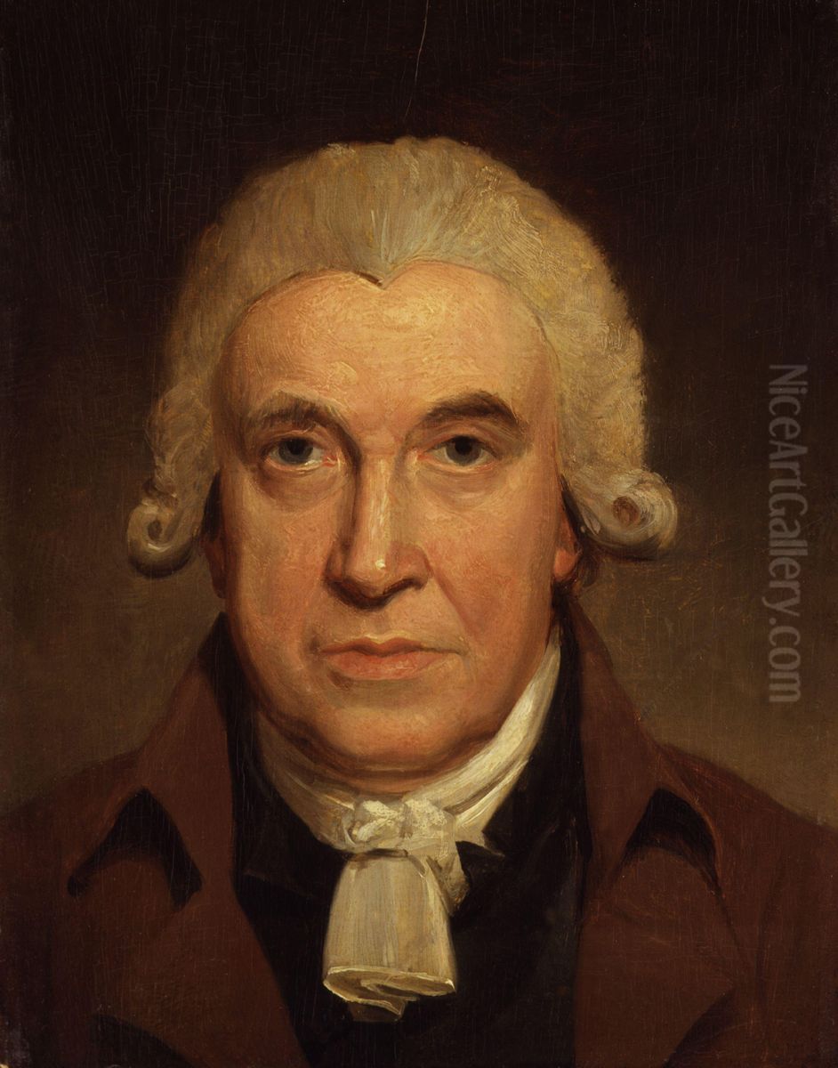 James Watt Oil Painting by Henry Howard