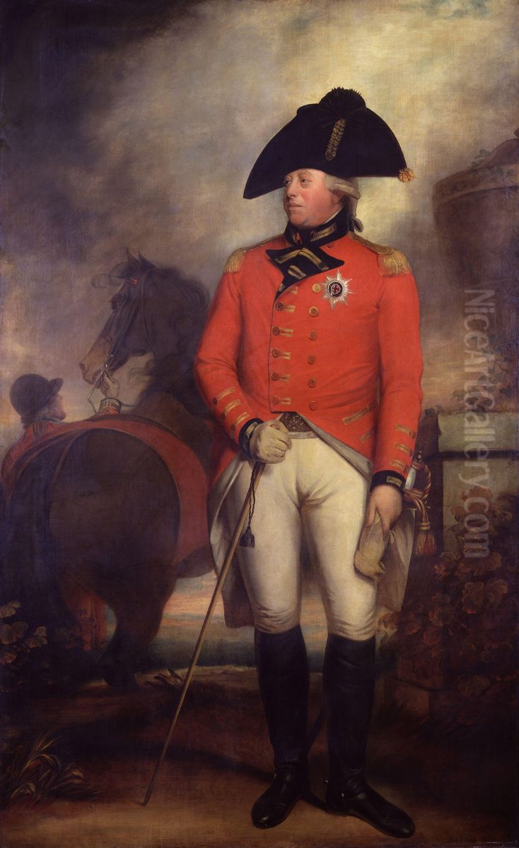 King George III Oil Painting by William Beechey