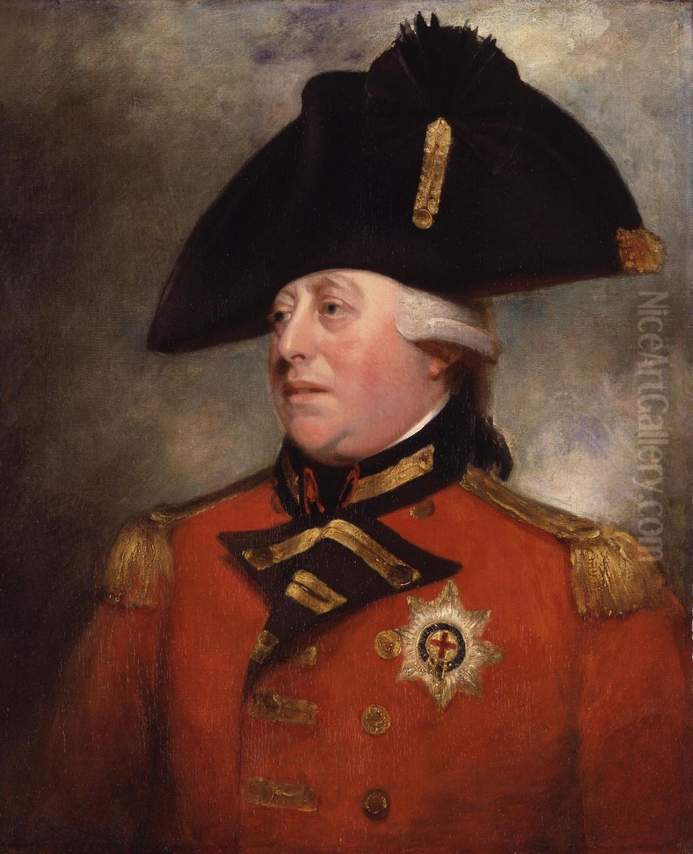 King George III Oil Painting by William Beechey