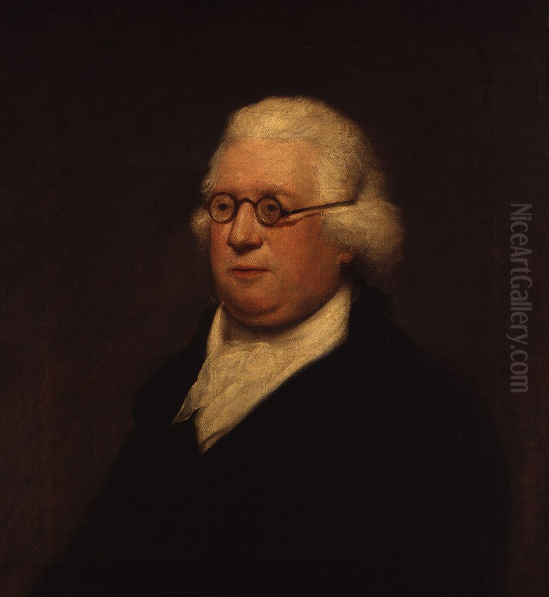 Portrait of James Hook (1746-1827) Oil Painting by Lemuel-Francis Abbott