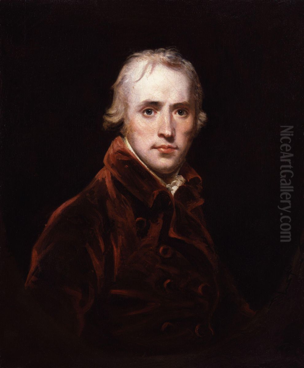 Self-portrait Oil Painting by John Hoppner