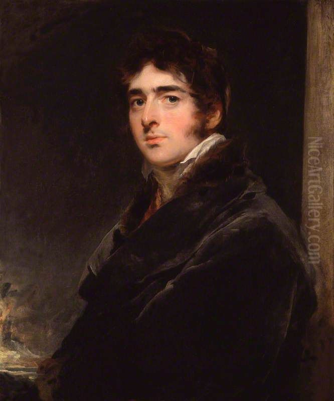 William Lamb, 2nd Viscount Melbourne Oil Painting by Thomas Lawrence