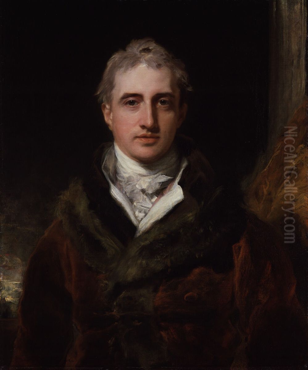 Robert Stewart, 2nd Marquess of Londonderry (Lord Castlereagh) Oil Painting by Thomas Lawrence