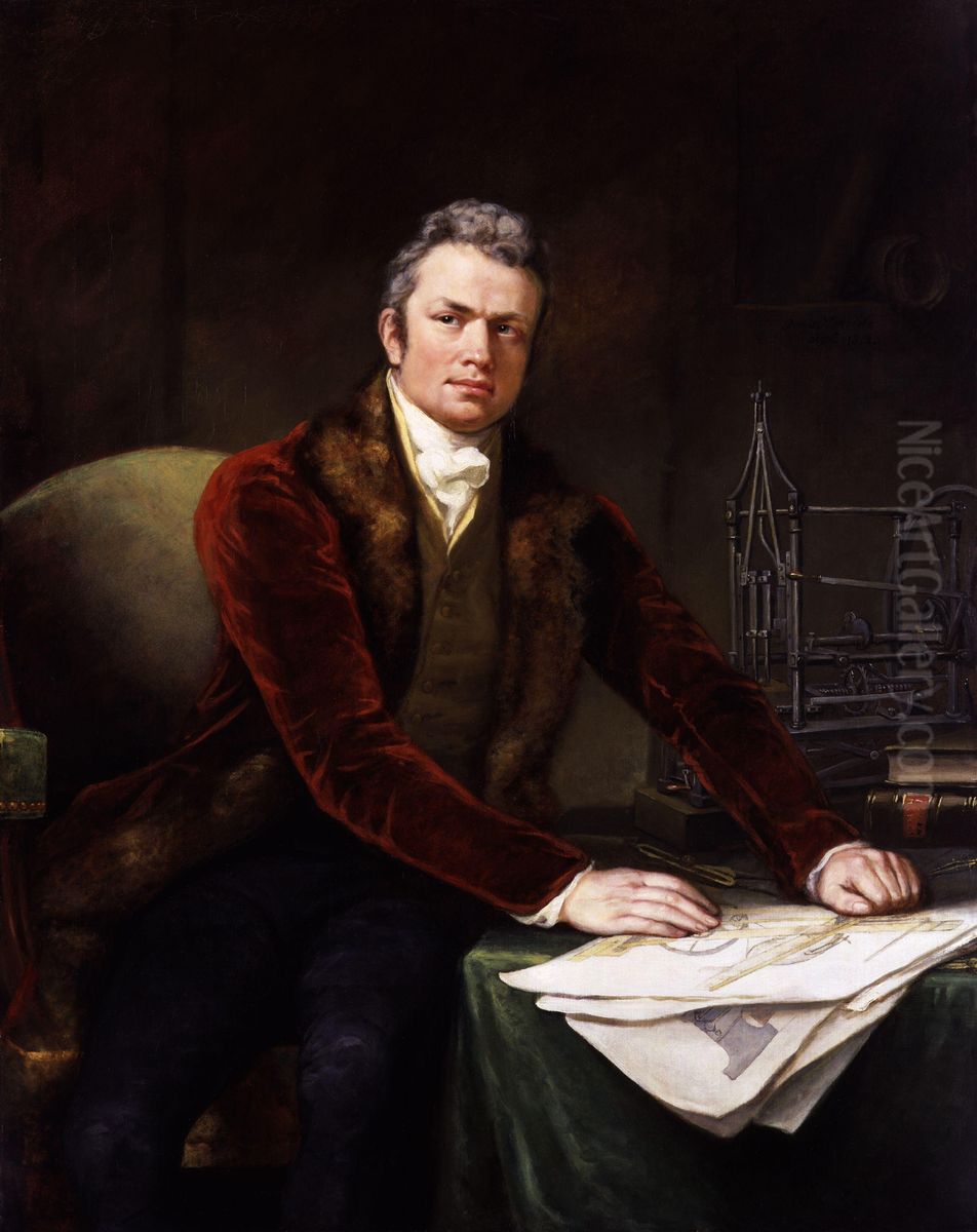 Sir Marc Isambard Brunel Oil Painting by James Northcote